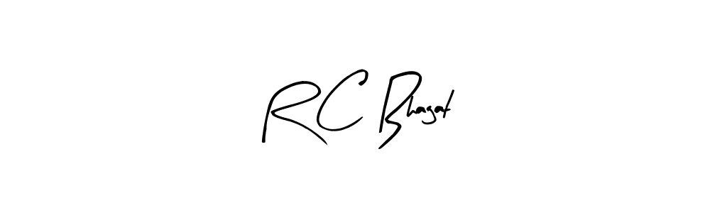 Design your own signature with our free online signature maker. With this signature software, you can create a handwritten (Arty Signature) signature for name R C Bhagat. R C Bhagat signature style 8 images and pictures png