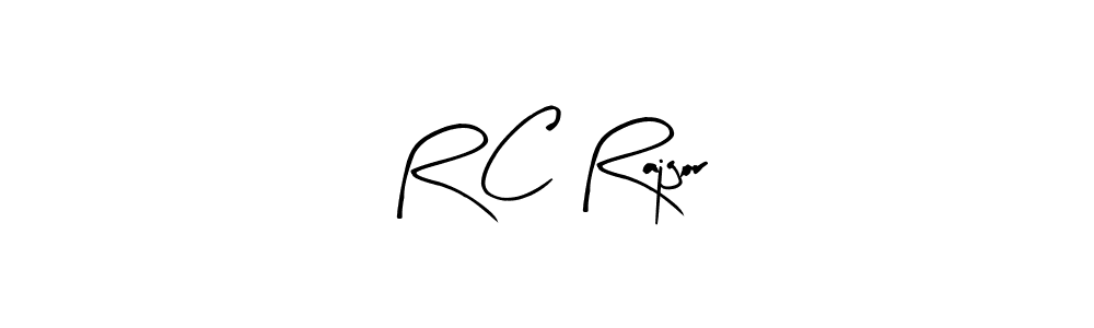 Similarly Arty Signature is the best handwritten signature design. Signature creator online .You can use it as an online autograph creator for name R C Rajgor. R C Rajgor signature style 8 images and pictures png