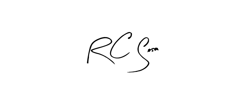 It looks lik you need a new signature style for name R C Sosa. Design unique handwritten (Arty Signature) signature with our free signature maker in just a few clicks. R C Sosa signature style 8 images and pictures png
