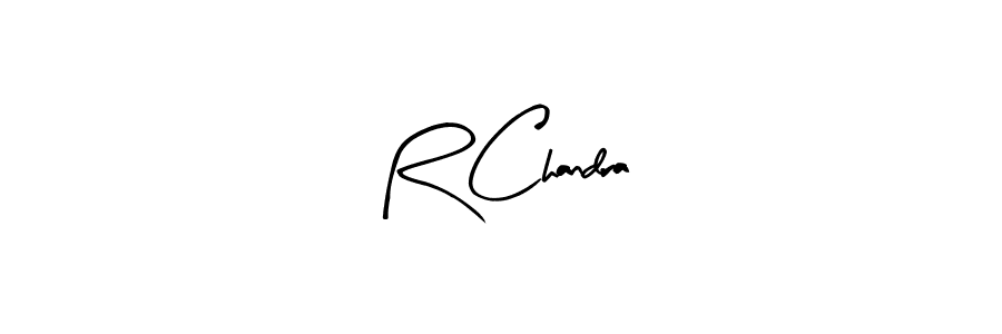 Arty Signature is a professional signature style that is perfect for those who want to add a touch of class to their signature. It is also a great choice for those who want to make their signature more unique. Get R Chandra name to fancy signature for free. R Chandra signature style 8 images and pictures png