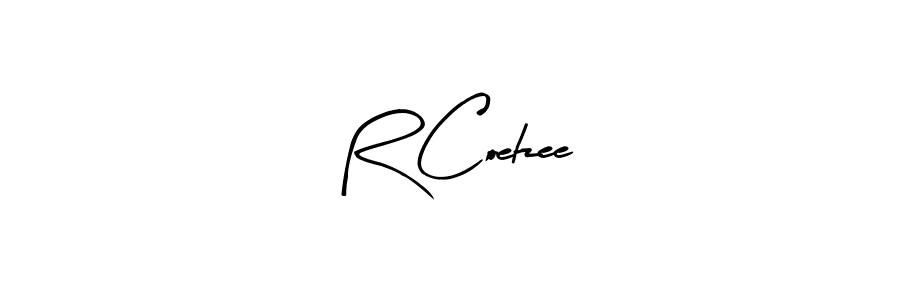 if you are searching for the best signature style for your name R Coetzee. so please give up your signature search. here we have designed multiple signature styles  using Arty Signature. R Coetzee signature style 8 images and pictures png