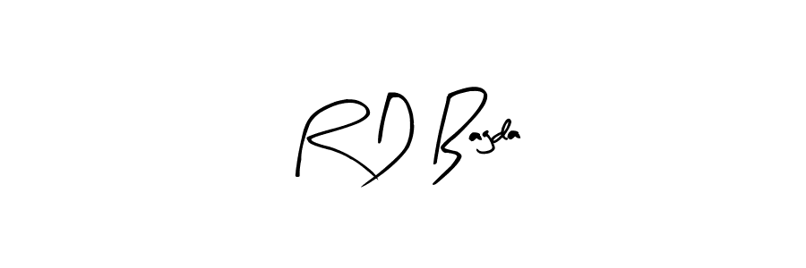 R D Bagda stylish signature style. Best Handwritten Sign (Arty Signature) for my name. Handwritten Signature Collection Ideas for my name R D Bagda. R D Bagda signature style 8 images and pictures png