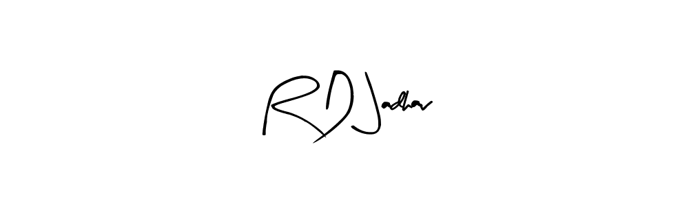 Make a beautiful signature design for name R D Jadhav. Use this online signature maker to create a handwritten signature for free. R D Jadhav signature style 8 images and pictures png