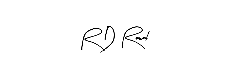 How to make R D Rawat signature? Arty Signature is a professional autograph style. Create handwritten signature for R D Rawat name. R D Rawat signature style 8 images and pictures png