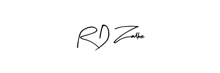 Here are the top 10 professional signature styles for the name R D Zalke. These are the best autograph styles you can use for your name. R D Zalke signature style 8 images and pictures png