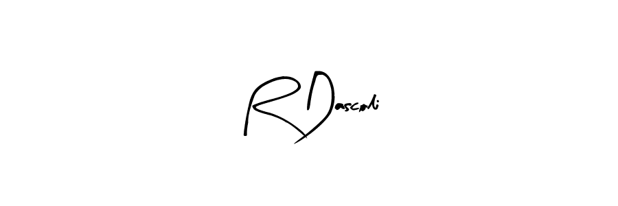 Make a beautiful signature design for name R Dascoli. Use this online signature maker to create a handwritten signature for free. R Dascoli signature style 8 images and pictures png