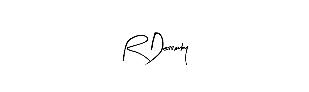 Also we have R Dessouky name is the best signature style. Create professional handwritten signature collection using Arty Signature autograph style. R Dessouky signature style 8 images and pictures png