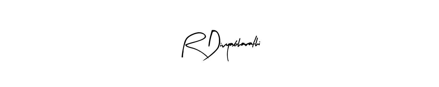 Also You can easily find your signature by using the search form. We will create R Divyabharathi name handwritten signature images for you free of cost using Arty Signature sign style. R Divyabharathi signature style 8 images and pictures png