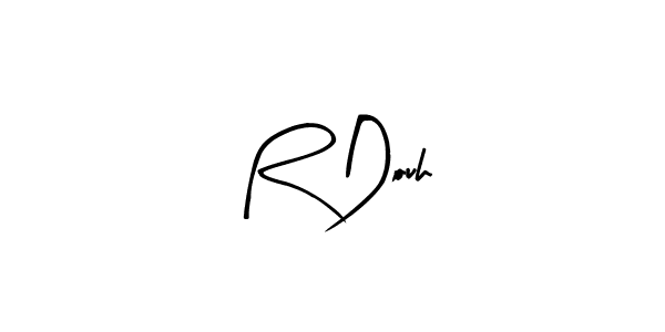 Use a signature maker to create a handwritten signature online. With this signature software, you can design (Arty Signature) your own signature for name R Douh. R Douh signature style 8 images and pictures png