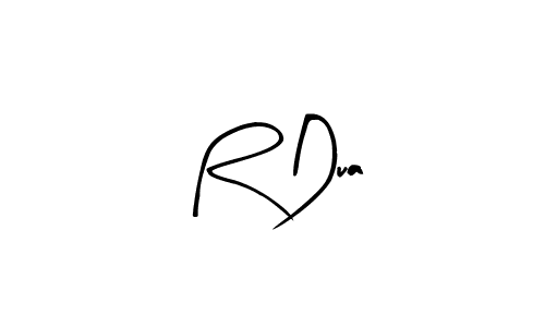 Use a signature maker to create a handwritten signature online. With this signature software, you can design (Arty Signature) your own signature for name R Dua. R Dua signature style 8 images and pictures png