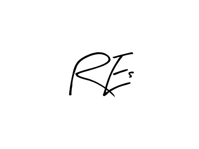 How to make R Es name signature. Use Arty Signature style for creating short signs online. This is the latest handwritten sign. R Es signature style 8 images and pictures png