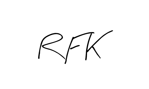 Here are the top 10 professional signature styles for the name R F K. These are the best autograph styles you can use for your name. R F K signature style 8 images and pictures png