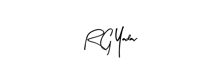 You can use this online signature creator to create a handwritten signature for the name R G Yadav. This is the best online autograph maker. R G Yadav signature style 8 images and pictures png