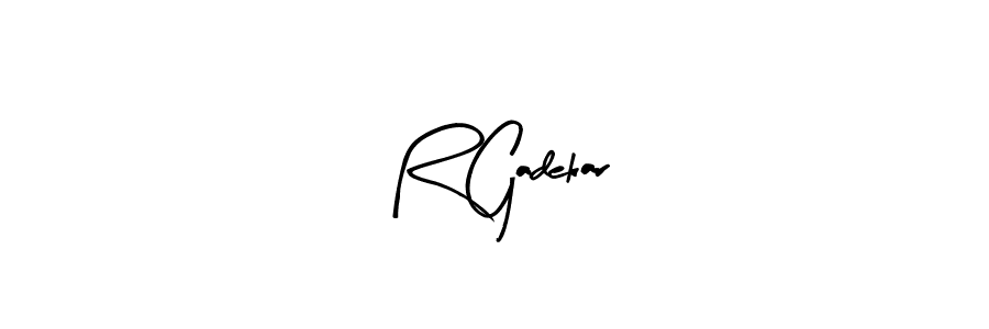 It looks lik you need a new signature style for name R Gadekar. Design unique handwritten (Arty Signature) signature with our free signature maker in just a few clicks. R Gadekar signature style 8 images and pictures png