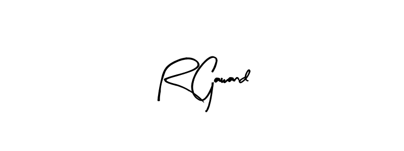 Best and Professional Signature Style for R Gawand. Arty Signature Best Signature Style Collection. R Gawand signature style 8 images and pictures png