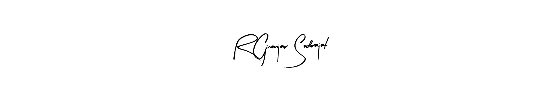 Design your own signature with our free online signature maker. With this signature software, you can create a handwritten (Arty Signature) signature for name R Ginanjar Sudrajat. R Ginanjar Sudrajat signature style 8 images and pictures png