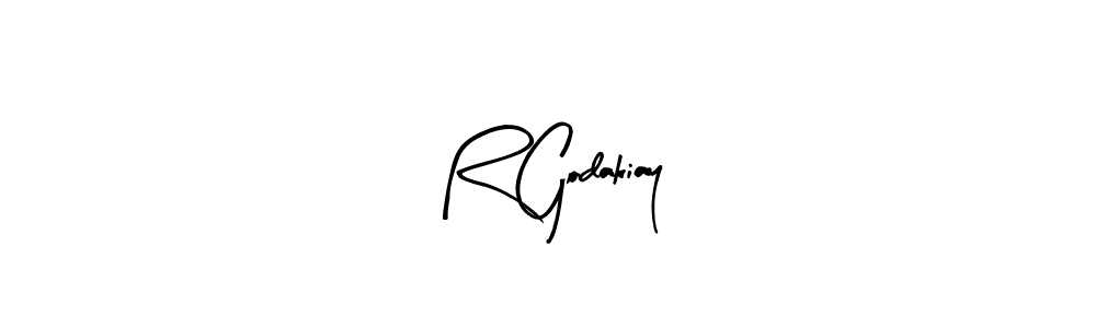 Also You can easily find your signature by using the search form. We will create R Godakiay name handwritten signature images for you free of cost using Arty Signature sign style. R Godakiay signature style 8 images and pictures png