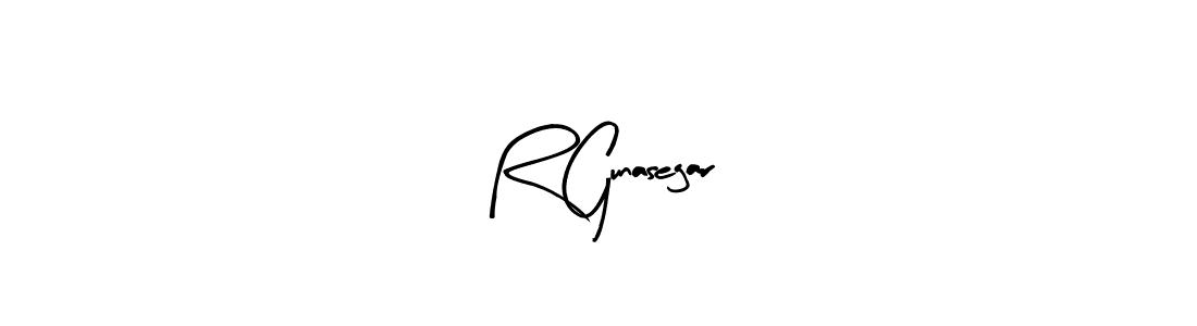 Also You can easily find your signature by using the search form. We will create R Gunasegar name handwritten signature images for you free of cost using Arty Signature sign style. R Gunasegar signature style 8 images and pictures png