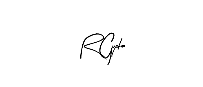if you are searching for the best signature style for your name R Gupta. so please give up your signature search. here we have designed multiple signature styles  using Arty Signature. R Gupta signature style 8 images and pictures png