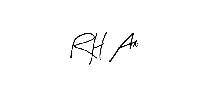 Here are the top 10 professional signature styles for the name R H Ali. These are the best autograph styles you can use for your name. R H Ali signature style 8 images and pictures png