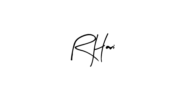 Best and Professional Signature Style for R Hari. Arty Signature Best Signature Style Collection. R Hari signature style 8 images and pictures png