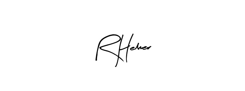 Design your own signature with our free online signature maker. With this signature software, you can create a handwritten (Arty Signature) signature for name R Helmer. R Helmer signature style 8 images and pictures png