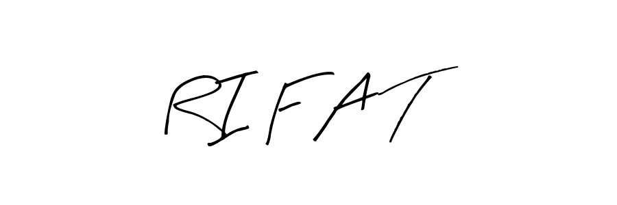 Check out images of Autograph of R I F A T name. Actor R I F A T Signature Style. Arty Signature is a professional sign style online. R I F A T signature style 8 images and pictures png