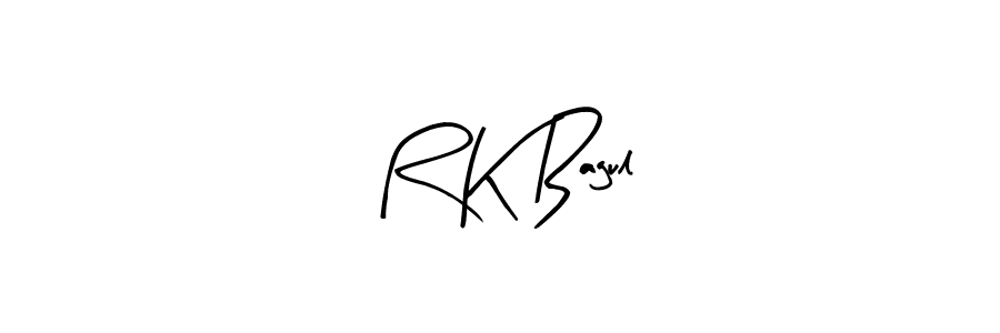 You should practise on your own different ways (Arty Signature) to write your name (R K Bagul) in signature. don't let someone else do it for you. R K Bagul signature style 8 images and pictures png