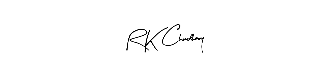 Design your own signature with our free online signature maker. With this signature software, you can create a handwritten (Arty Signature) signature for name R K Choudhary. R K Choudhary signature style 8 images and pictures png