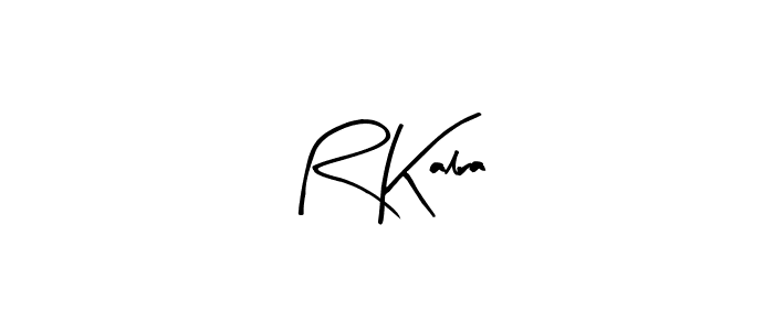 Similarly Arty Signature is the best handwritten signature design. Signature creator online .You can use it as an online autograph creator for name R Kalra. R Kalra signature style 8 images and pictures png