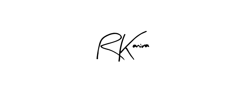 How to make R Kanira signature? Arty Signature is a professional autograph style. Create handwritten signature for R Kanira name. R Kanira signature style 8 images and pictures png