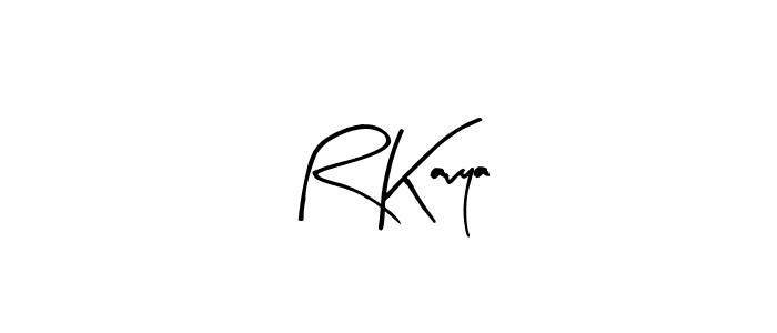 Also You can easily find your signature by using the search form. We will create R Kavya name handwritten signature images for you free of cost using Arty Signature sign style. R Kavya signature style 8 images and pictures png