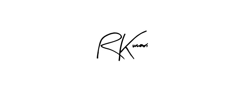 Use a signature maker to create a handwritten signature online. With this signature software, you can design (Arty Signature) your own signature for name R Kumari. R Kumari signature style 8 images and pictures png