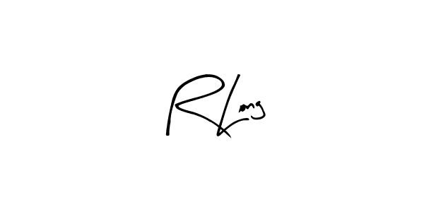 Design your own signature with our free online signature maker. With this signature software, you can create a handwritten (Arty Signature) signature for name R Long. R Long signature style 8 images and pictures png