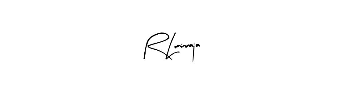 Make a beautiful signature design for name R Lrninraja. With this signature (Arty Signature) style, you can create a handwritten signature for free. R Lrninraja signature style 8 images and pictures png