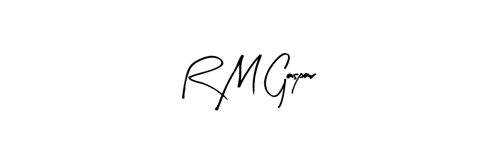 if you are searching for the best signature style for your name R M Gaspar. so please give up your signature search. here we have designed multiple signature styles  using Arty Signature. R M Gaspar signature style 8 images and pictures png