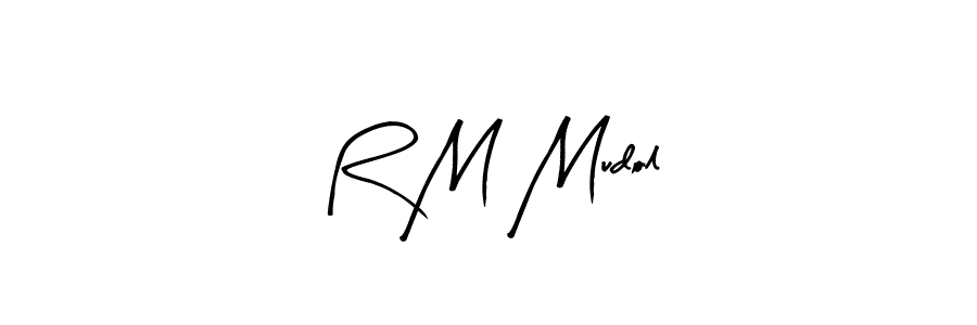 Also we have R M Mudol name is the best signature style. Create professional handwritten signature collection using Arty Signature autograph style. R M Mudol signature style 8 images and pictures png
