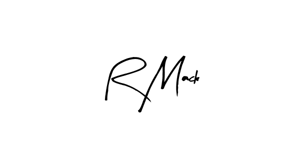 Design your own signature with our free online signature maker. With this signature software, you can create a handwritten (Arty Signature) signature for name R Mack. R Mack signature style 8 images and pictures png