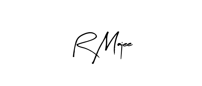 Also You can easily find your signature by using the search form. We will create R Majee name handwritten signature images for you free of cost using Arty Signature sign style. R Majee signature style 8 images and pictures png