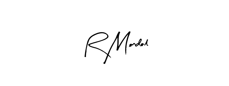 Make a beautiful signature design for name R Mondol. Use this online signature maker to create a handwritten signature for free. R Mondol signature style 8 images and pictures png