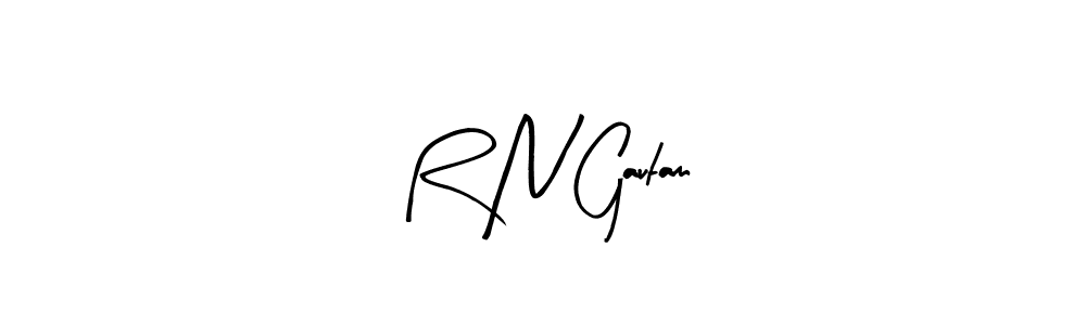 You can use this online signature creator to create a handwritten signature for the name R N Gautam. This is the best online autograph maker. R N Gautam signature style 8 images and pictures png