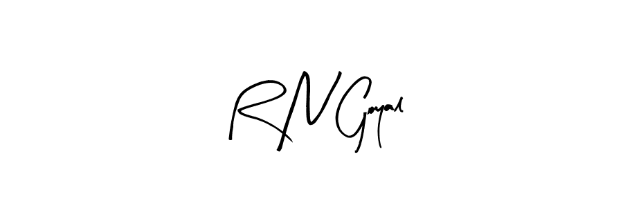 Best and Professional Signature Style for R N Goyal. Arty Signature Best Signature Style Collection. R N Goyal signature style 8 images and pictures png