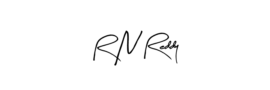 R N Reddy stylish signature style. Best Handwritten Sign (Arty Signature) for my name. Handwritten Signature Collection Ideas for my name R N Reddy. R N Reddy signature style 8 images and pictures png