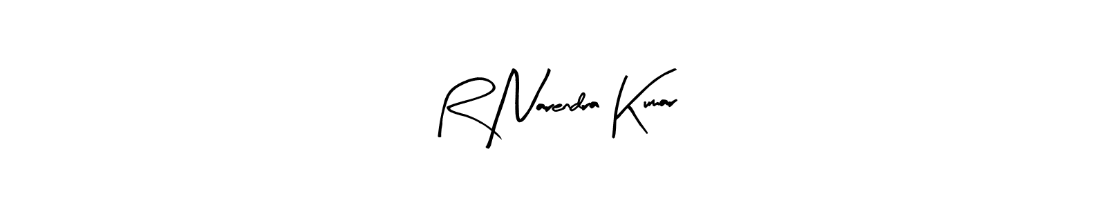 Make a beautiful signature design for name R Narendra Kumar. With this signature (Arty Signature) style, you can create a handwritten signature for free. R Narendra Kumar signature style 8 images and pictures png