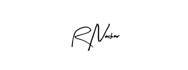 Use a signature maker to create a handwritten signature online. With this signature software, you can design (Arty Signature) your own signature for name R Naskar. R Naskar signature style 8 images and pictures png