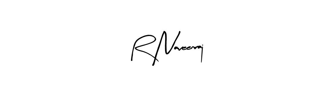 Make a beautiful signature design for name R Naveenraj. With this signature (Arty Signature) style, you can create a handwritten signature for free. R Naveenraj signature style 8 images and pictures png