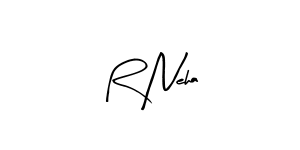 R Neha stylish signature style. Best Handwritten Sign (Arty Signature) for my name. Handwritten Signature Collection Ideas for my name R Neha. R Neha signature style 8 images and pictures png