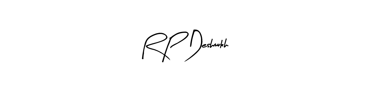 if you are searching for the best signature style for your name R P Deshmukh. so please give up your signature search. here we have designed multiple signature styles  using Arty Signature. R P Deshmukh signature style 8 images and pictures png