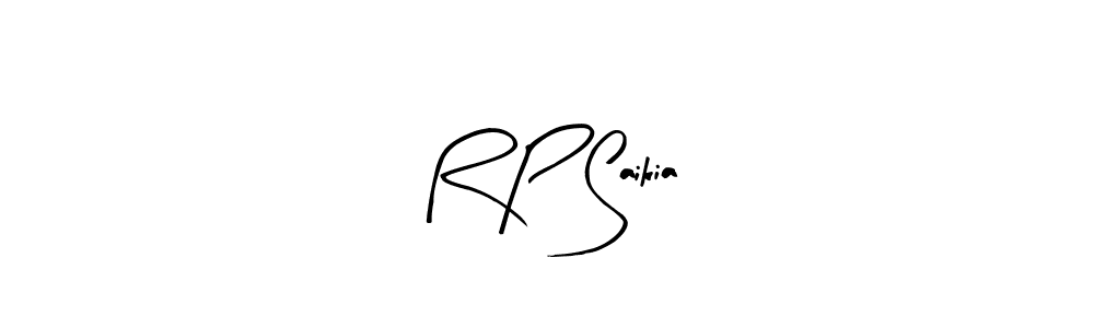 This is the best signature style for the R P Saikia name. Also you like these signature font (Arty Signature). Mix name signature. R P Saikia signature style 8 images and pictures png