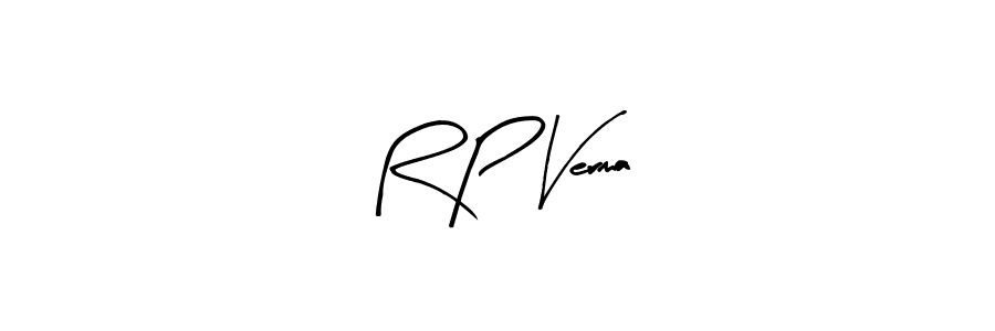 Make a beautiful signature design for name R P Verma. Use this online signature maker to create a handwritten signature for free. R P Verma signature style 8 images and pictures png